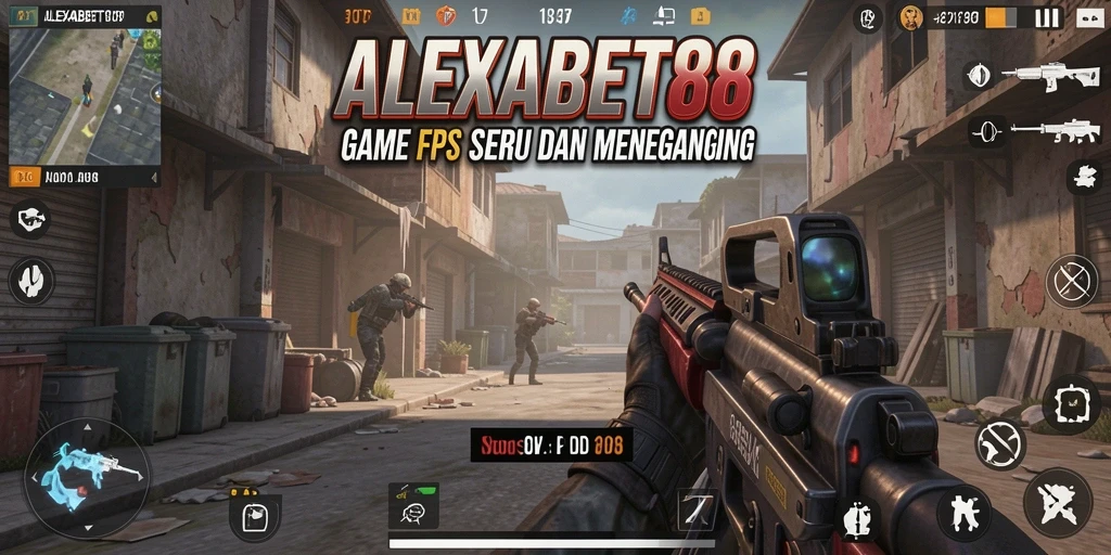 Gameplay menarik ALEXABET88 dengan aksi tembak-menembak yang intens