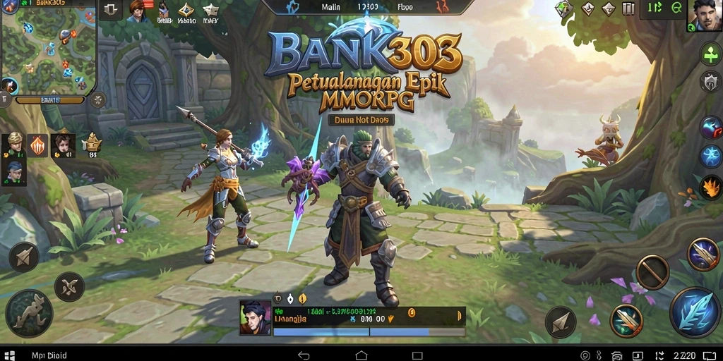 Tangkapan layar menunjukkan pertempuran epik di dunia <strong>BANK303</strong>.