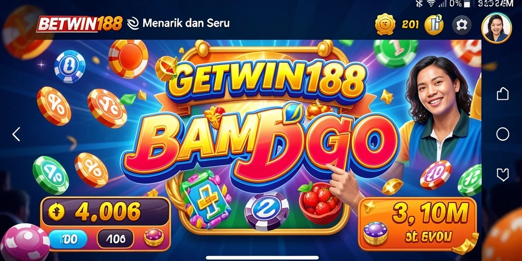 Screenshot utama BETWIN188 menampilkan gameplay Bingo yang mendebarkan.