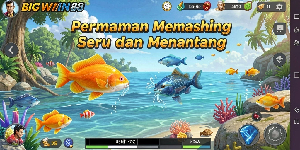 Tangkapan luar biasa dalam permainan memancing BIGWIN88.