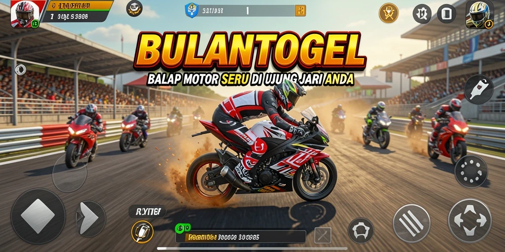 Gameplay seru dan balapan menegangkan di BULANTOGEL.