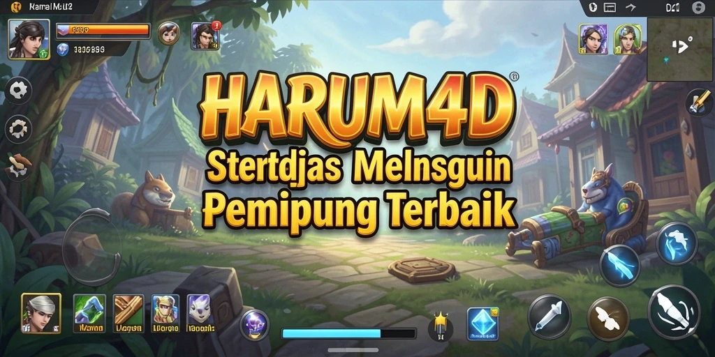 Gameplay strategi seru di HARUM4D dengan pertempuran mendebarkan.