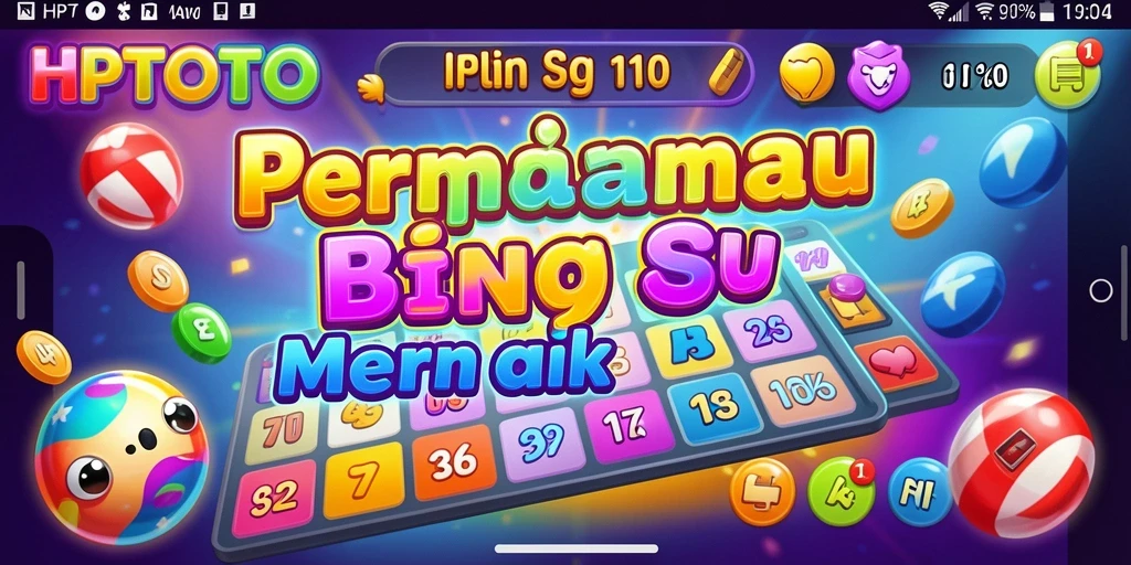 Tampilan gameplay HPTOTO yang seru dan penuh warna.