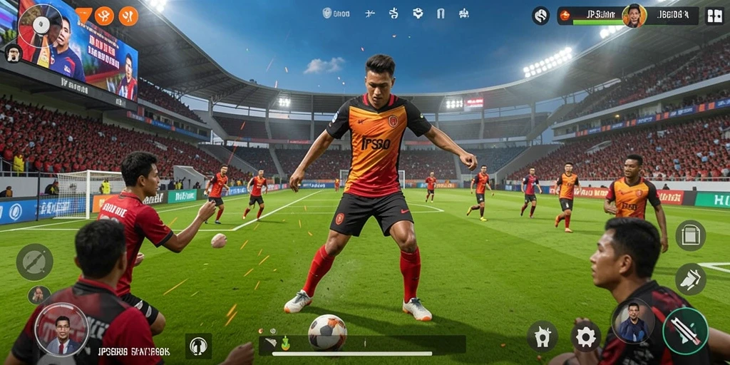 Tampilan menarik dari gameplay JPS88 yang penuh aksi olahraga.