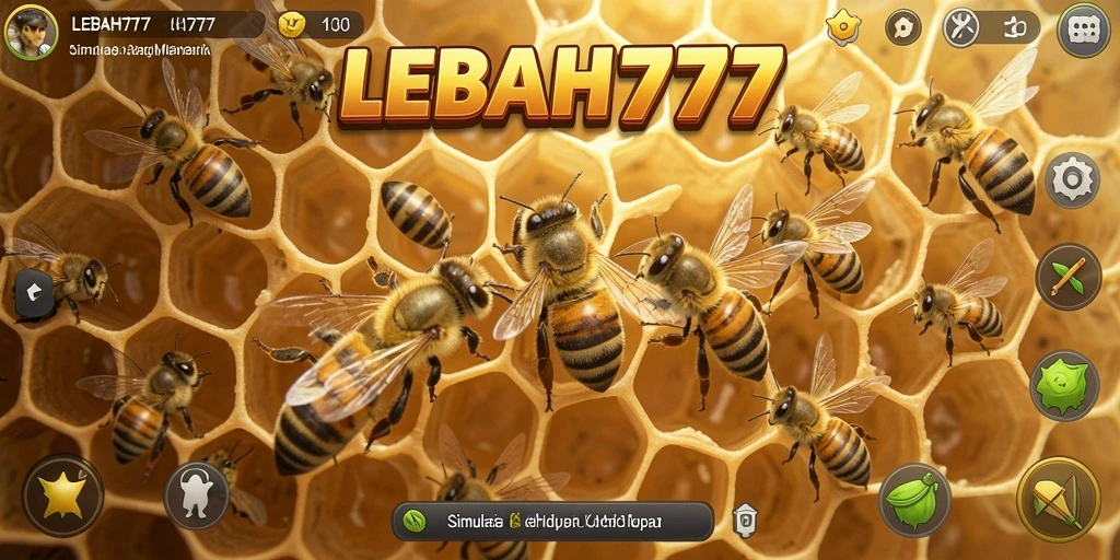 Gameplay menarik dari LEBAH777 dengan aktivitas peternakan lebah.