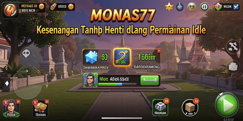 Gameplay MONAS77 yang santai dan menakjubkan.