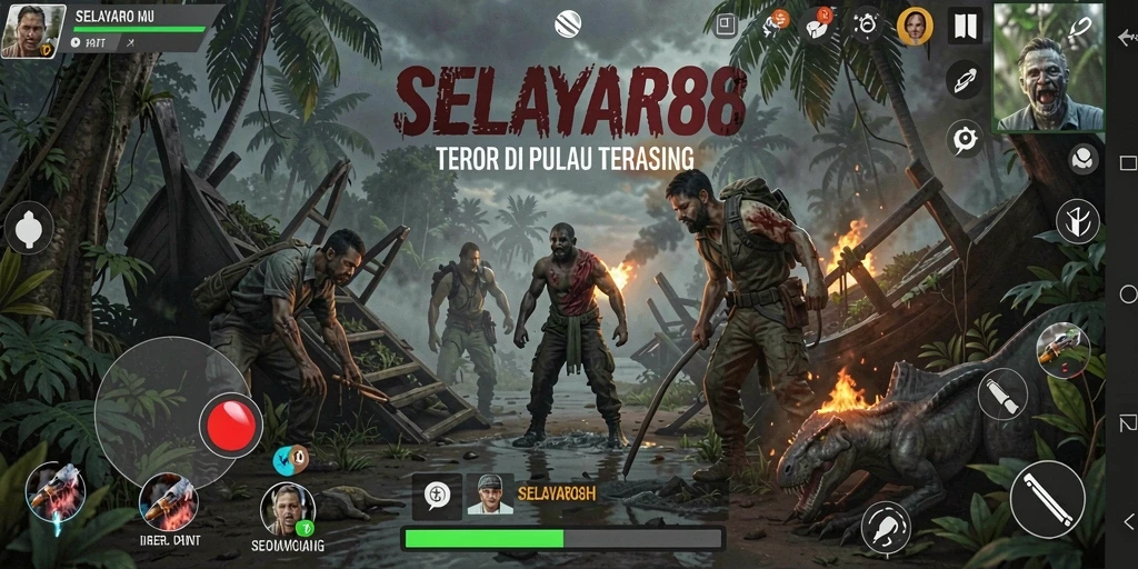 Screenshot utama SELAYAR88 menampilkan gameplay Horror yang mencekam.