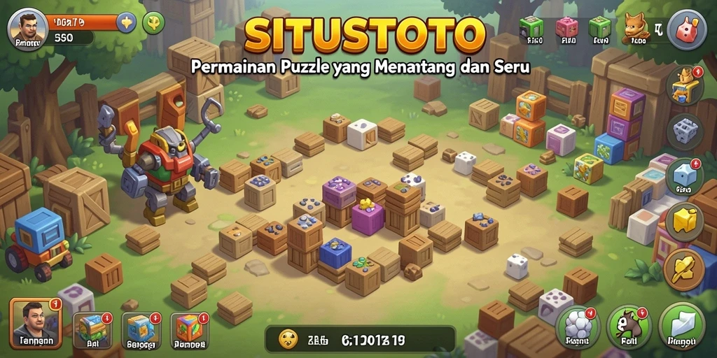Tampilan gameplay menantang dari SITUSTOTO di level yang berbeda.