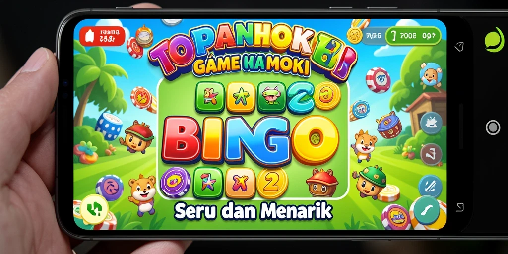 Tampilan gameplay Bingo yang seru dan menyenangkan.