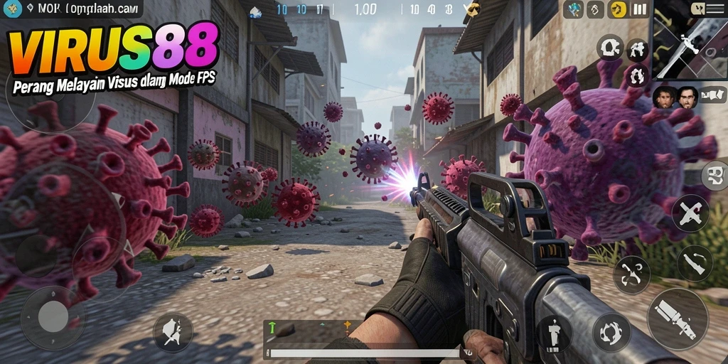 Tangkapan layar menampilkan aksi menegangkan di <strong>VIRUS88</strong>, dengan grafik yang luar biasa.